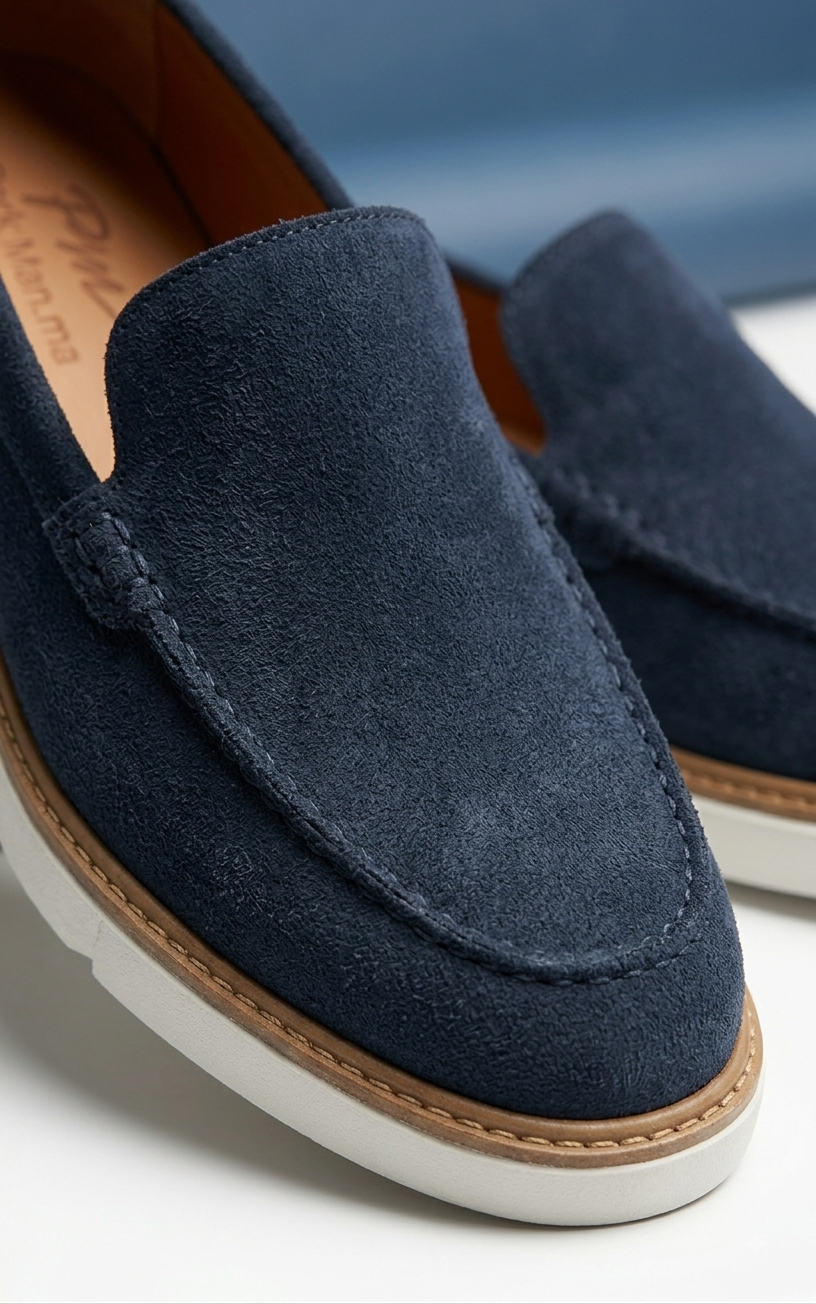 Mocassin YASMO Bleu