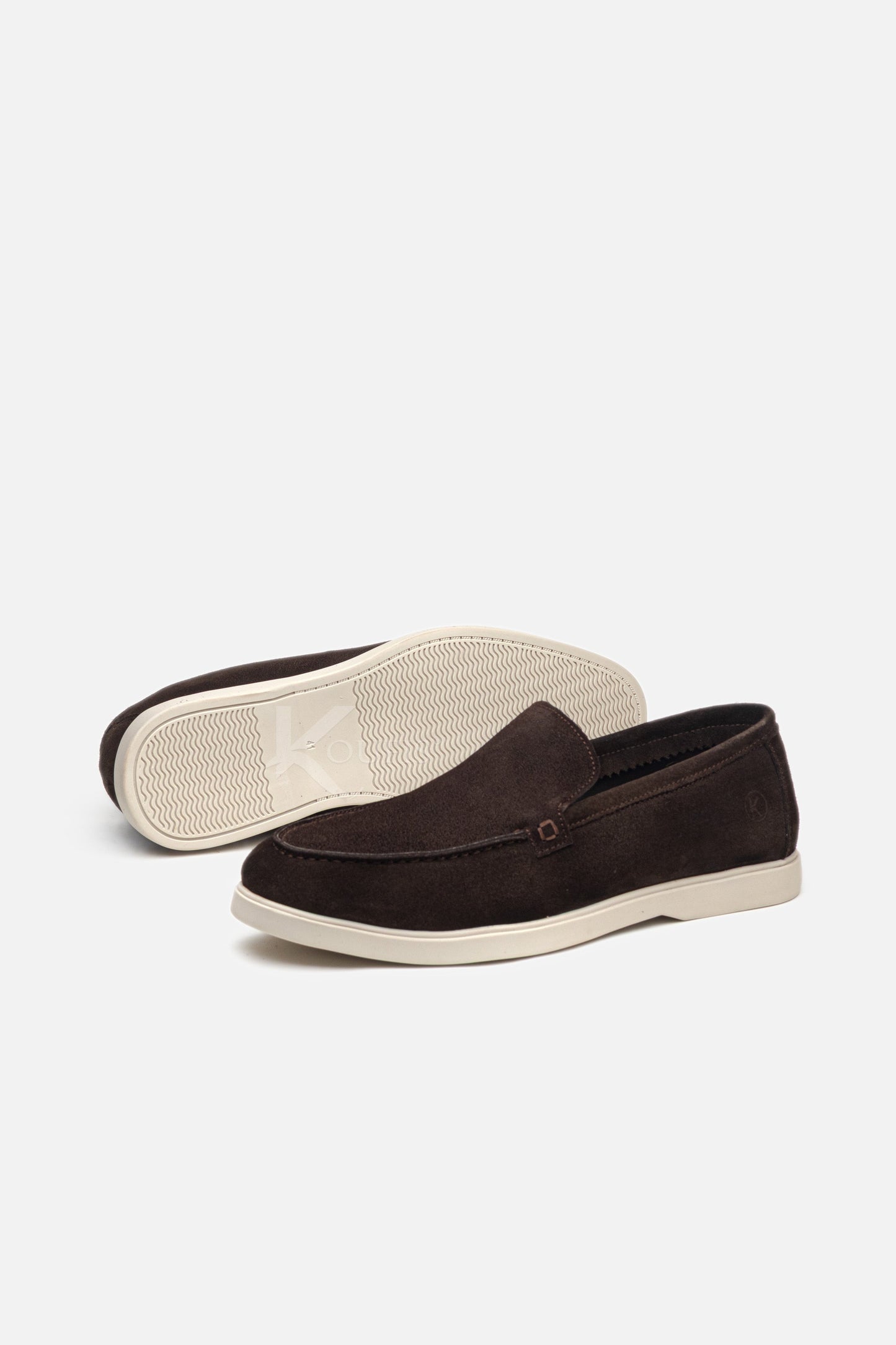 K607 Ballerine en Daim