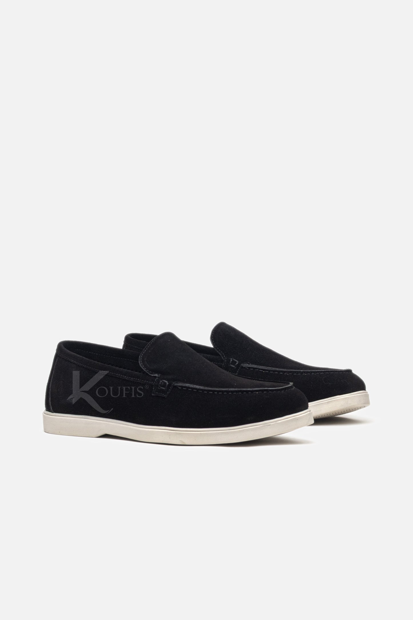 K607 Ballerine en Daim