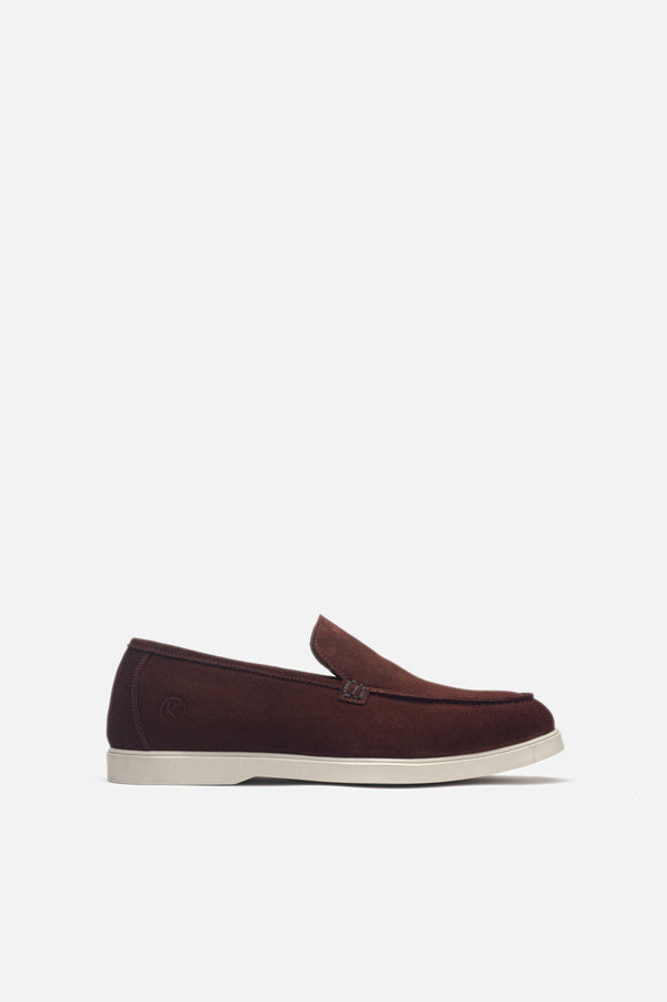 K607 Ballerine en Daim