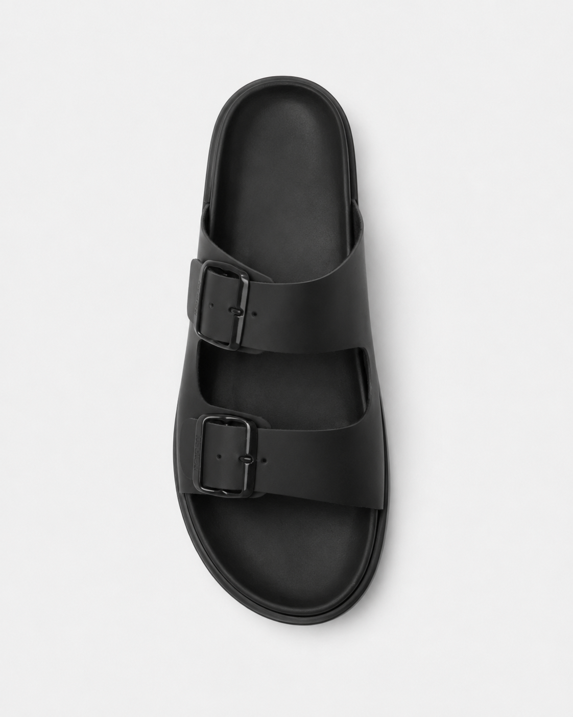 Sandales Yasmo Double Boucle Noires