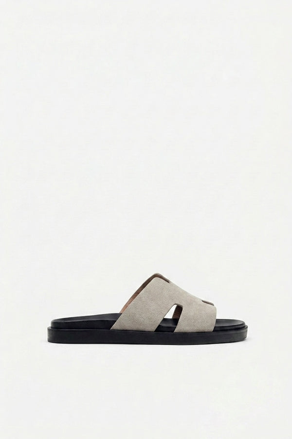 Sandales Yasmo Daim Gris