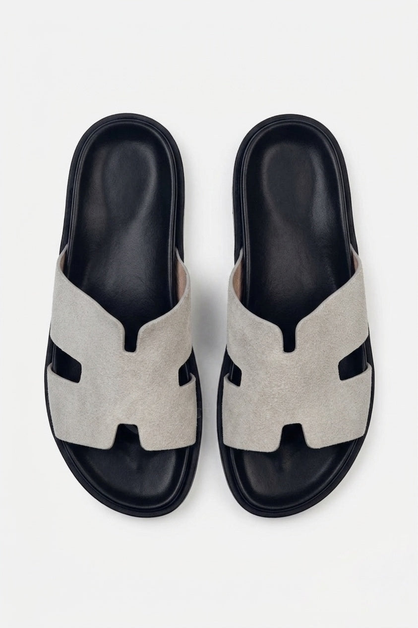 Sandales Yasmo Daim Gris