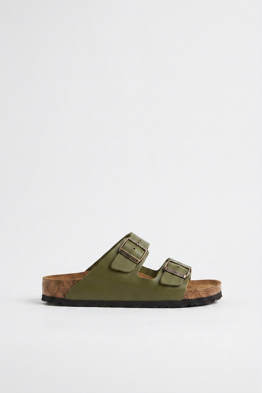 Sandales Double Boucle  Vert– Yasmo Shoes