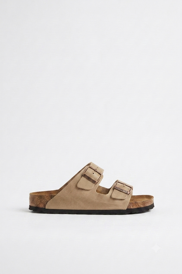 Sandales Double Boucle  Beije – Yasmo Shoes