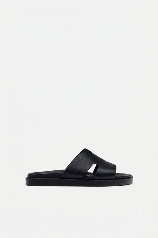Sandales Yasmo Cuir Noir