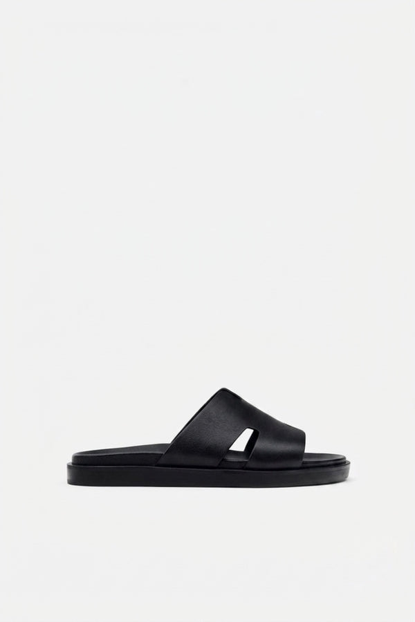 Sandales Yasmo Cuir Noir