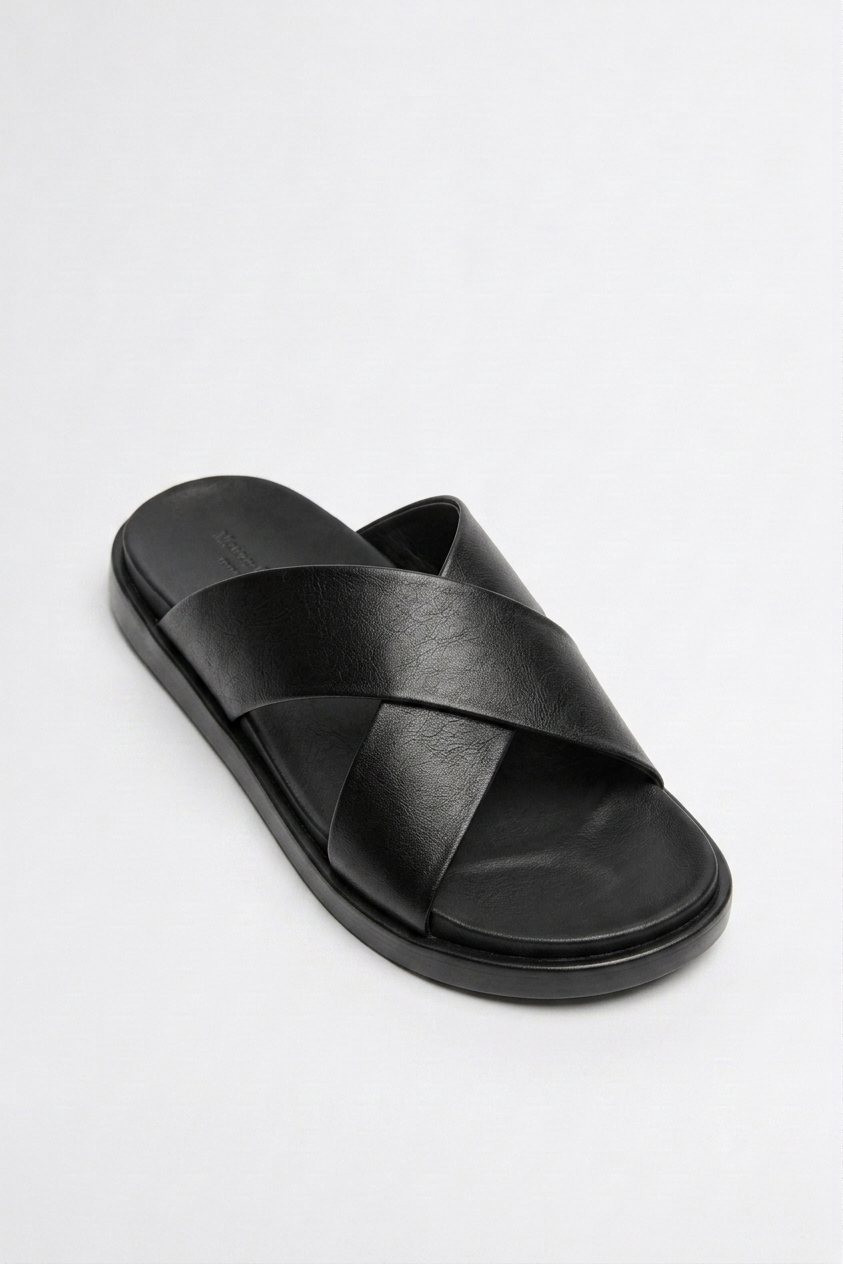 Sandales Yasmo Cuir Noir v2