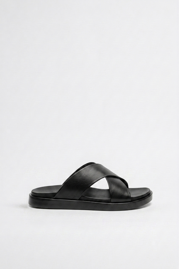 Sandales Yasmo Cuir Noir v2